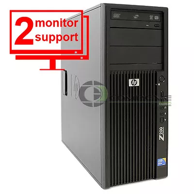$325 • Buy HP Z200 Workstation FL980UT Intel Xeon Quad Core X3440 2.53GHz 4GB 250GB 