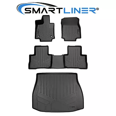 SMARTLINER Custom Fit 2 Row Floor & Cargo Liner Set For 2021-2023 Toyota Venza • $219.98