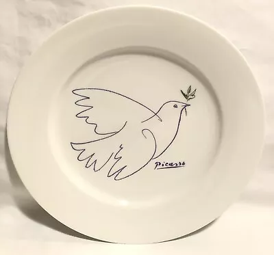 $20 • Buy 1995-SPADEM-Heirs Of Pablo Picasso “DOVE” Art Print Collector Dinner Plate