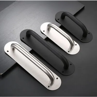 Stainless Steel Hardware Handles D Pull Door Handgrip Door Handle Office Hotel • £5.49