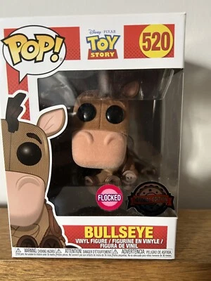 £19 • Buy Bullseye Flocked Funko Pop Disney Toy Story