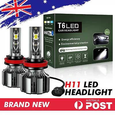 H11 LED Light Bulbs For Ford Ranger Headlight Low Beam PXII PX2 Wildtrak/XLT/FX4 • $32.79