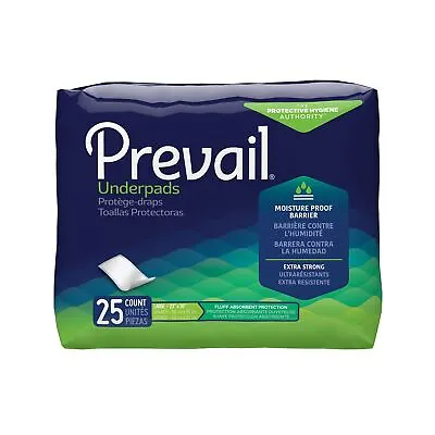 $42.99 • Buy Prevail Total Care Disposable Underpad Fluff 23X36  UP-150/1 150 Pads