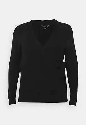 £12.95 • Buy Dorothy Perkins Curve Black Wrapover Cardigan - BNWT - Plus Size 22