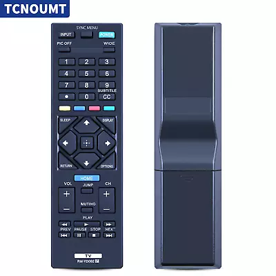 New RM-YD092 Remote Control For Sony Bravia TV KDL-32R400A KDL-40R450A • $7.20