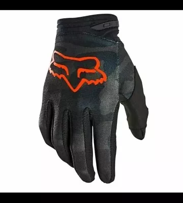 Fox MX21 180 Trev Mens Off Road Dirt Bike Motocross Gloves LG #bga • $14