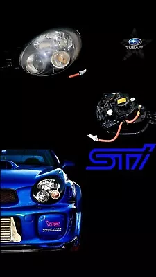 $200 • Buy OEM JDM Subaru Impreza WRX STI GDB V7 Bugeye HID Headlight Left Side 2002-2003