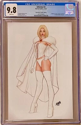 £85 • Buy Inferno #2 - 2021 - Nakayama  Virgin  Variant - CGC 9.8