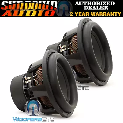 (2) Sundown Audio X-15 V.3 D1 15  Dual 1-ohm 2000w Rms Subwoofers Bass Speakers  • $1399.98