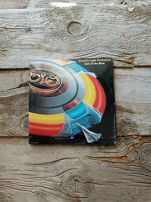 Vintage 1977 Electric Light Orchestra Out Of The Blue LP  • $15