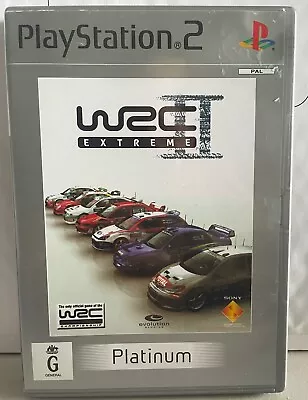 WRC 2 Extreme Sony Playstation 2 Game PAL PS2 PLATINUM & Complete. • $8