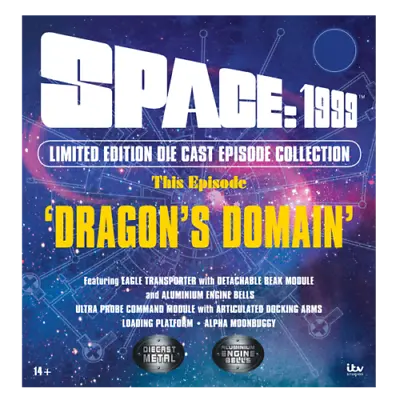 SPACE 1999 DIE CAST SET – DRAGONS DOMAIN Eagle Transporter & Ultra Probe 16/12 • $299.95