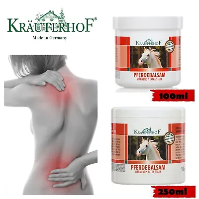 Asam Krauterhof Pferdebalsam Extra Strong Warming Effect Gel Balm Horse Chestnut • £8.60