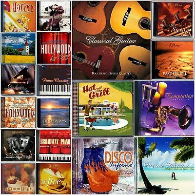 Mixed Music CD'sRelaxationClassicalMusic & NatureEasy Listening Jazz + More • $8