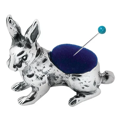 Rabbit Pin Cushion Sterling Silver 925 Hallmarked New From Ari D Norman • £121.90