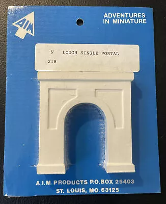 AIM - N Scale - Item #218 - SINGLE TRACK LOUGH TUNNEL PORTAL - New In Package • $8.99