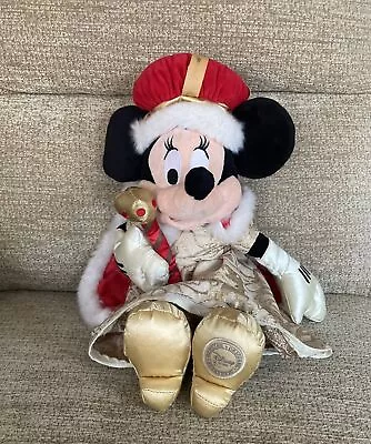 Minnie Mouse Disney Store Queen Elizabeth Jubilee Plush Soft Toy • £9.99