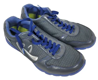 Zumba Grey & Blue Women's Sneakers Dance Shoes Size 8 • £24
