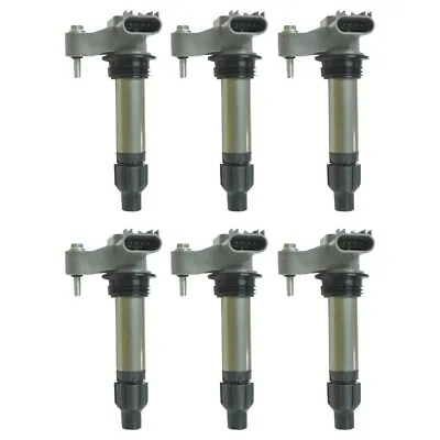 New High Performance Ignition Coils (6) Fits 2007-16 Buick Cadillac Suzuki V6 • $163.03