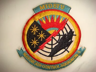  Us Marine Air Control Squadron 3 Mtdstu (macs-3) Vietnam War Patch • $10.15