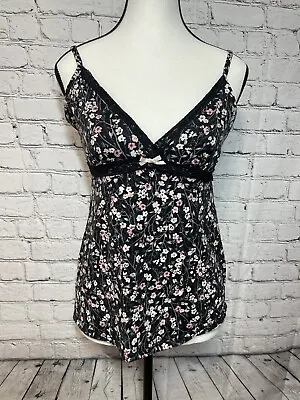 Marilyn Monroe 3 Piece Intimates Floral Pajama Set Sleepwear Womens Size Medium • $25