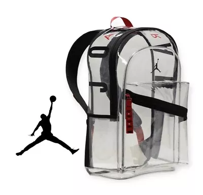 Nike Air Jordan Clear Air Patrol Backpack (27L) Black Red Jumpman • $99.99