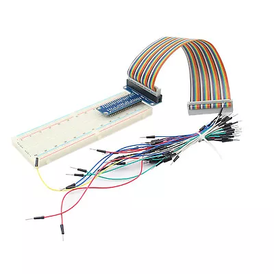 Board Kit+GPIO/Jumper Cable+Breadboard+Jump Cable For Raspberry Pi 3 4/2B • $15.59