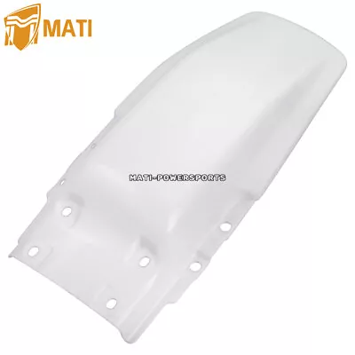 White Rear Fender For Honda XR80 R XR100 R Mud Guard 1985-2000 XR80R XR100R • $39.95