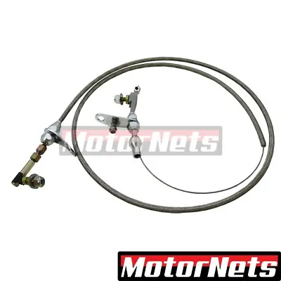 Chrysler 904 Stainless Steel Braided KickDown Flexible Cable Detent Tranny Mopar • $36.26