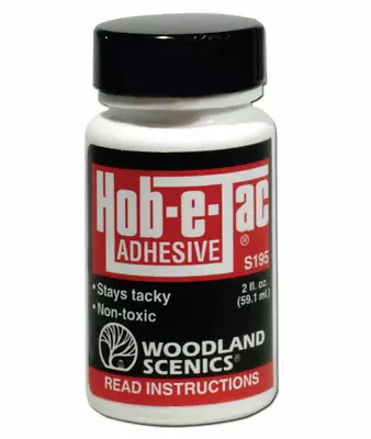 Woodland Scenics ~ New 2024 ~ Hob-E-Tac Hobby Glue  Adhesive ~ S195 • $11.33