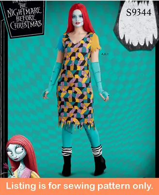 SEWING PATTERN Women Costume Sally Night Before Christmas Halloween Outfit 11150 • $9.49