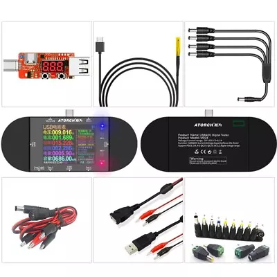 2.4  Screen UD24 USB Voltmeter Voltage Current Meter DC Digital Tester • $47