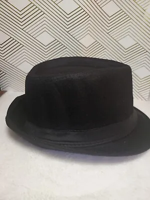 Men's Classic Manhattan Structured Gangster Trilby Fedora Short Brim Panama Hat • $7.99