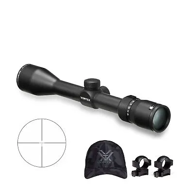 Vortex Diamondback 4-12x40 Riflescope With 1 In Scope Rings And Hat • $249.99