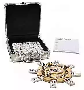 Mexican Train Dominoes Set Double 12 Color With Numbers And Wooden Hub 8  • $55.20