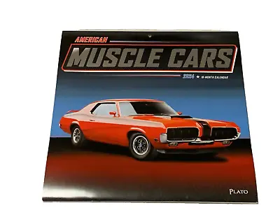 American Muscle Cars 2024 Wall Calendar SV • $15.95
