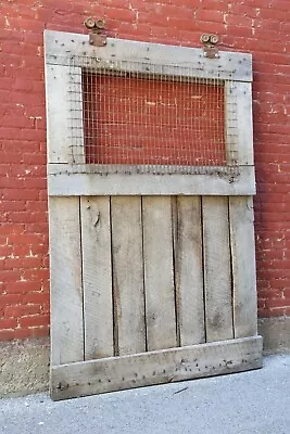 Vintage Barn Door Rollers Farmhouse Industrial Cage Kitchen Loft Bedroom Hallway • $578.49