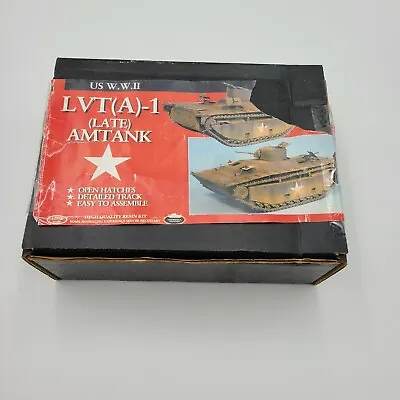 Rare Cromwell Us W.w.ii Lvt(a)-1 (late) Amtank 1/35 Resin Model Kit Open Box • $58.88