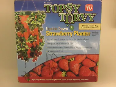 Topsy Turvy Upside Down Strawberry Planter  New  Opened Box- As Seen On TV • $14.99