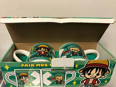 $24.99 • Buy One Piece New World Luffy X Zoro Pair Mug Set