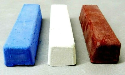 $38.57 • Buy Jewelers Rouge Polishing Compound Red White & Blue For Gold Silver 3 Bars 5oz @