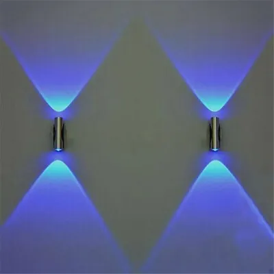 2PC/Set Waterproof Modern LED Wall Light Sconce Exterior Lighting Outdoor Lamp • $18.88