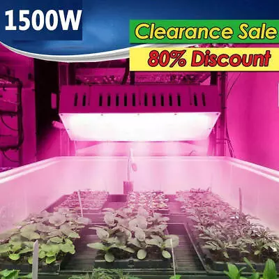 £21.10 • Buy Mars Hydro TS 1500W LED Grow Light Full Spectrum For Indoor Plants Veg Bloom IR