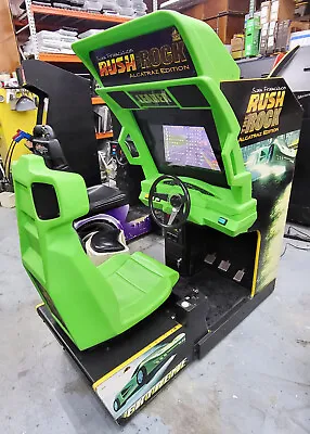 San Francisci RUSH Alcatraz Arcade Sit Down Driving Racing Video Game Machine • $1550