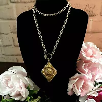 Chanel Diamond Necklace Vintage Coco Mark • £334.14