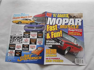 Mopar Muscle--october/november1996--magazine • $15