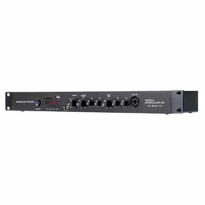 American Audio Media Operator BT USB SD MP3 Bluetooth Rackmount Media Player • £89