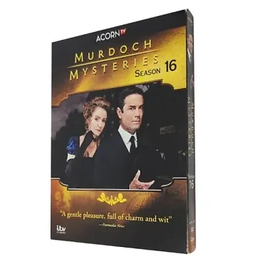 Murdoch Mysteries: The Complete Season-16DVD (S16) Brand New US Seller • $12