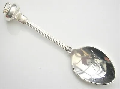 SV378) Vintage Scottish Curling Stone Scotland 3D Souvenir Collectors Spoon • $10.74