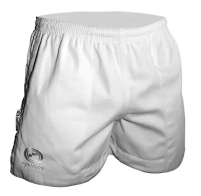 Optimum Fiji Rugby Shorts Sports Mens Sizes Black White Blue • £9.99